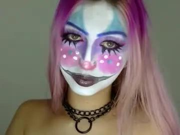 gabygumms — Welcome here Im your BDSM Clown   -Destroy makeup with saliva and do some slaps on face [293 tokens left] #bdsm #goth #18 #petite #smalltits