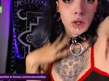lovelockedlips — Current Goal: hand bra at 179 tokens -- Who will captivate our room and us?  #lesbian #tomboy #hairyarmpits #goth #hairy