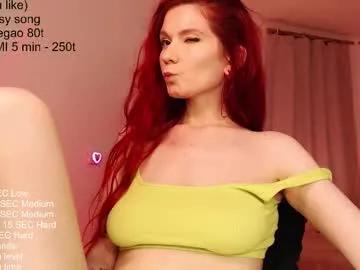 mayrumey — GOAL: full NAKED [500 tokens remaining] SPERM on PUSSY last goal) #natural #hairy #pvt #hairyarmpits #redhead