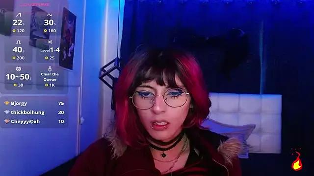 goth_minerva on StripChat